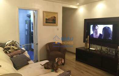 Imagem: O apartamento possui 1 Dormitório, 1 Banheiro, 2 Vagas na garagem