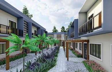 Imagem: A casa em condomínio possui 2 Dormitórios, 3 Banheiros, 1