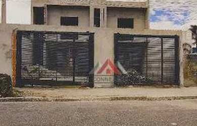 Imagem: A casa possui 3 Dormitórios, 2 Banheiros, 2 Vagas na garagem