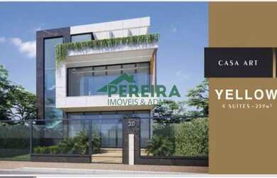 Imagem: A casa em condomínio possui 4 Dormitórios, 5 Banheiros, 4