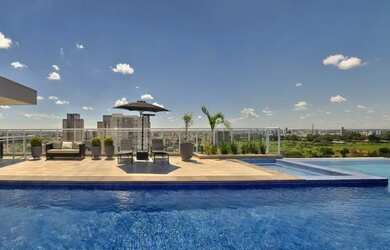 Imagem: O studio possui 1 Dormitório, 1 Banheiro, 1 Vaga na garagem