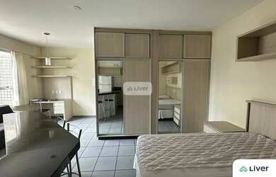 Imagem: O apartamento possui 1 Dormitório, 1 Banheiro, 36m² de Área