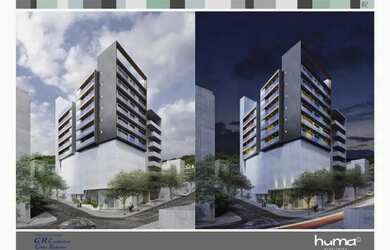 Imagem: O apartamento na cobertura possui 4 Dormitórios, 5 Banheiros