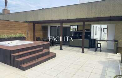 Imagem: O apartamento na cobertura para alugar possui 2 Dormitórios