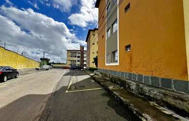 Imagem: O apartamento possui 1 Dormitório, 1 Banheiro, 1 Vaga na garagem