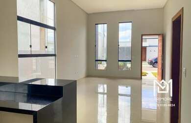 Imagem: A casa em condomínio possui 3 Dormitórios, 2 Banheiros, 2