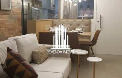 Imagem: O apartamento possui 1 Dormitório, 1 Banheiro, 1 Vaga na garagem