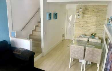 Imagem: A casa em condomínio possui 2 Dormitórios, 2 Banheiros, 2