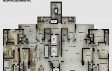 Imagem 2: RESERVA DO HORTO, 4 SUÍTES, 180M², VARANDAS, ALTO PADRÃO, HORTO FLORESTAL