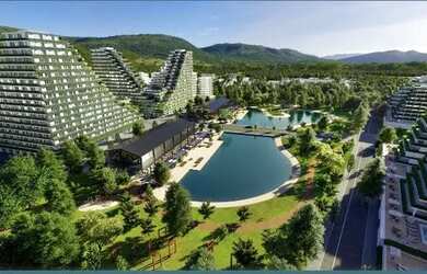 Imagem: A casa em condomínio possui 4 Dormitórios, 5 Banheiros, 4