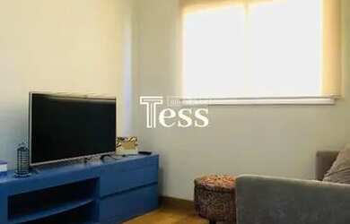 Imagem: O apartamento possui 1 Dormitório, 1 Banheiro, 1 Vaga na garagem