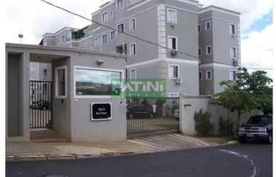 Imagem: O apartamento possui 2 Dormitórios, 2 Banheiros, 1 Vaga na