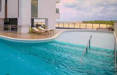 Imagem 2: Lindo apartamento beira mar Alto padrão só 2300 c as taxas pra anual