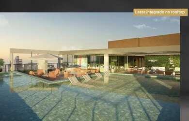 Imagem: O apartamento possui 1 Dormitório, 1 Banheiro, 28m² de Área