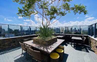 Imagem 8: Apartamento para aluguel. Piscina, Churrasqueira, Imóvel mobiliadoeAr-condicionado