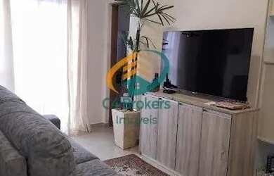 Imagem: O apartamento possui 2 Dormitórios, 1 Banheiro, 1 Vaga na garagem