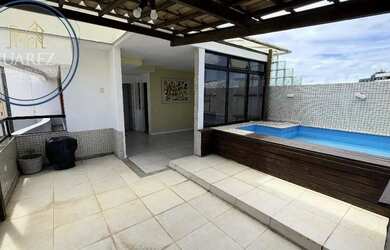 Imagem: O apartamento na cobertura para alugar possui 3 Dormitórios