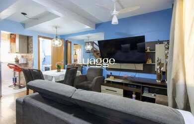 Imagem: A casa à venda possui 3 Dormitórios, 2 Banheiros, 1 Vaga na