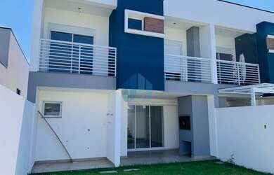 Imagem 4: Belo Sobrado Novo, Localizado no Loteamento Pedra Branca, a 4 km da Praia...