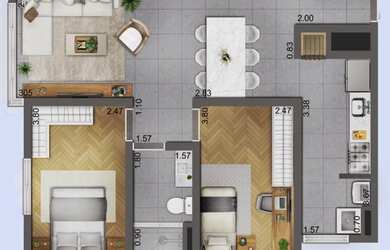 Imagem 2: NOVO HAMBURGO - Padrão - Canudos