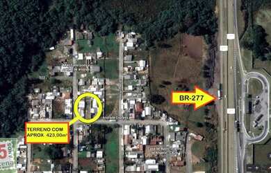 Imagem: O terreno possui 423m² de Área e está localizado em Dom