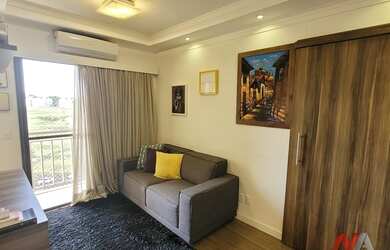 Imagem: O apartamento possui 2 Dormitórios, 1 Banheiro, 1 Vaga na garagem