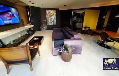 Imagem 2: Flat para alugar em Moema - Edifício The Sutton House - Cód. QNV06781