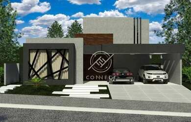 Imagem: A casa em condomínio possui 3 Dormitórios, 5 Banheiros, 4