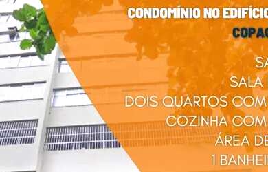 Imagem: O apartamento possui 2 Dormitórios, 2 Banheiros, 1 Vaga na