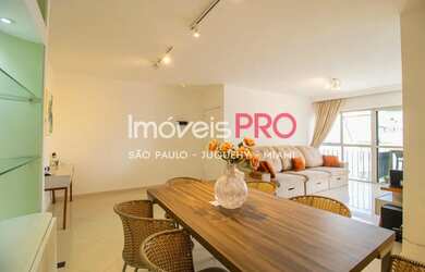 Imagem: O apartamento na cobertura possui 4 Dormitórios, 3 Banheiros