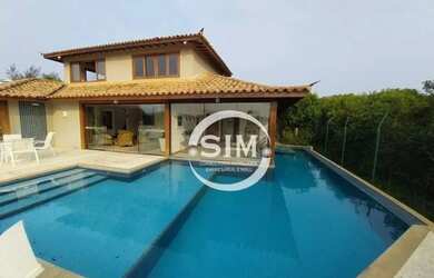 Imagem 2: Casa com 5 dormitórios para alugar, 220 m² por R$ 15.000,00/mês - Village de Búzios - Arma