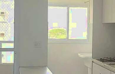 Imagem: A kitnet possui 1 Dormitório, 1 Banheiro, 1 Vaga na garagem