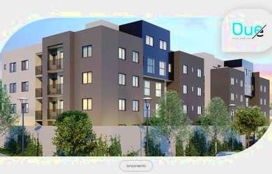 Imagem: O apartamento possui 1 Dormitório, 1 Banheiro, 1 Vaga na garagem