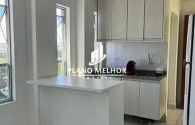 Imagem: O apartamento possui 2 Dormitórios, 1 Banheiro, 1 Vaga na garagem