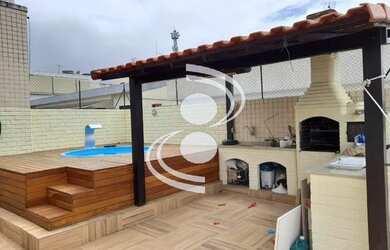 Imagem: O apartamento na cobertura possui 3 Dormitórios, 3 Banheiros