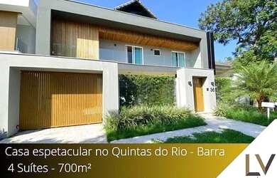 Imagem: A casa em condomínio possui 4 Dormitórios, 5 Banheiros, 3