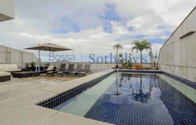 Imagem: O apartamento na cobertura possui 5 Dormitórios, 5 Banheiros