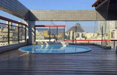 Imagem: O apartamento na cobertura possui 3 Dormitórios, 4 Banheiros