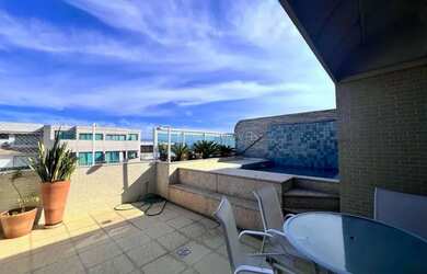 Imagem 12: Apartamento Cobertura Duplex, quadra da praia - 5 quartos suítes, sala de cinema