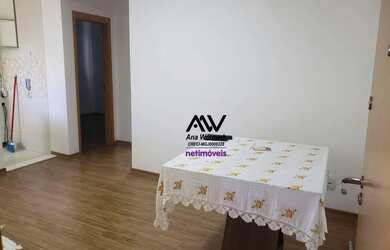 Imagem 2: Apartamento com 2 dormitórios para alugar, 50 m² por R$ 1.030,00/mês - Industrial - Juiz d