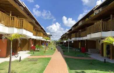 Imagem: A casa em condomínio possui 2 Dormitórios, 1 Banheiro, 2 Vagas