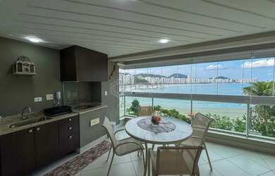 Imagem 4: Apartamento frente mar com varanda gourmet e lazer na Praia das Asturias,...