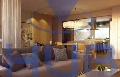 Imagem: O apartamento na cobertura possui 4 Dormitórios, 5 Banheiros