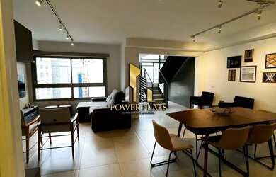 Imagem: Flat Duplex Studio Oliveira Dias 87m², 2 Dorms (suíte), 2