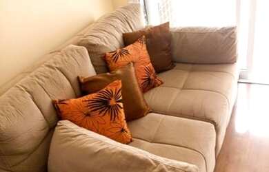 Imagem: O apartamento possui 1 Dormitório, 1 Banheiro, 1 Vaga na garagem