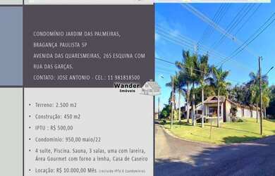 Imagem 8: CASA RESIDENCIAL em BRAGANÇA PAULISTA - SP, CONDOMÍNIO JARDIM DAS PALMEIRAS