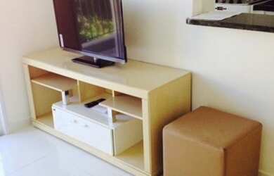 Imagem: O apartamento possui 1 Dormitório, 1 Banheiro, 1 Vaga na garagem