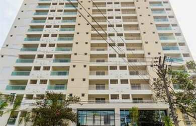 Imagem: O apartamento possui 1 Dormitório, 2 Banheiros, 1 Vaga na garagem