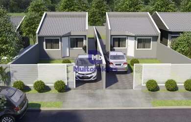 Imagem: A casa possui 3 Dormitórios, 1 Banheiro, 1 Vaga na garagem