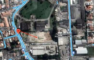 Imagem: O terreno possui 7.474m² de Área e está localizado em Vila